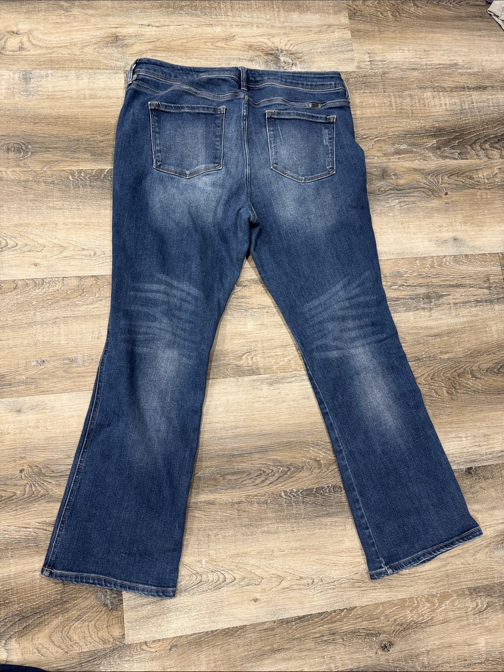 KanCan Mid to Dark Blue Flare Jeans